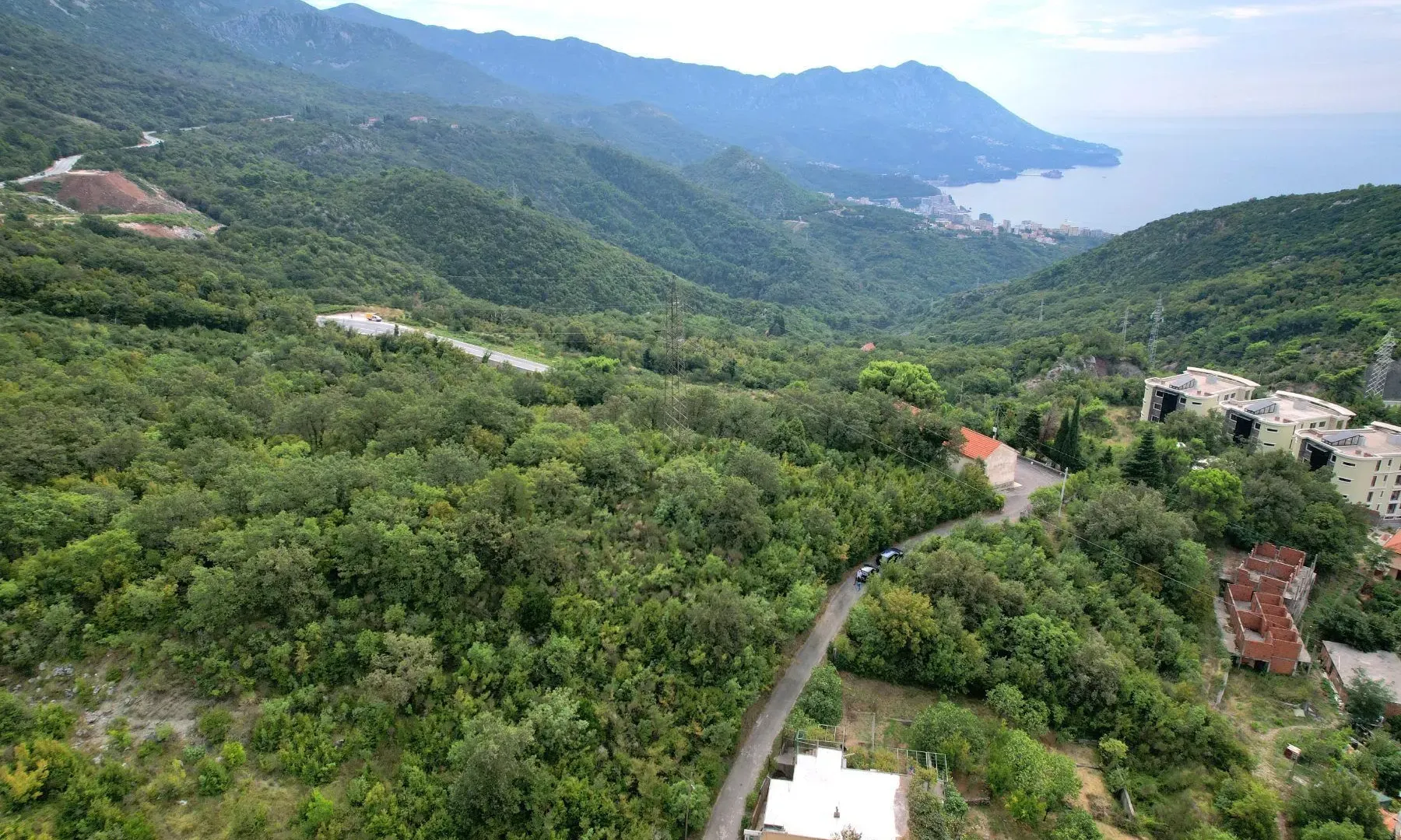 Prodaja, plac, 1485m², Markovići, Budva