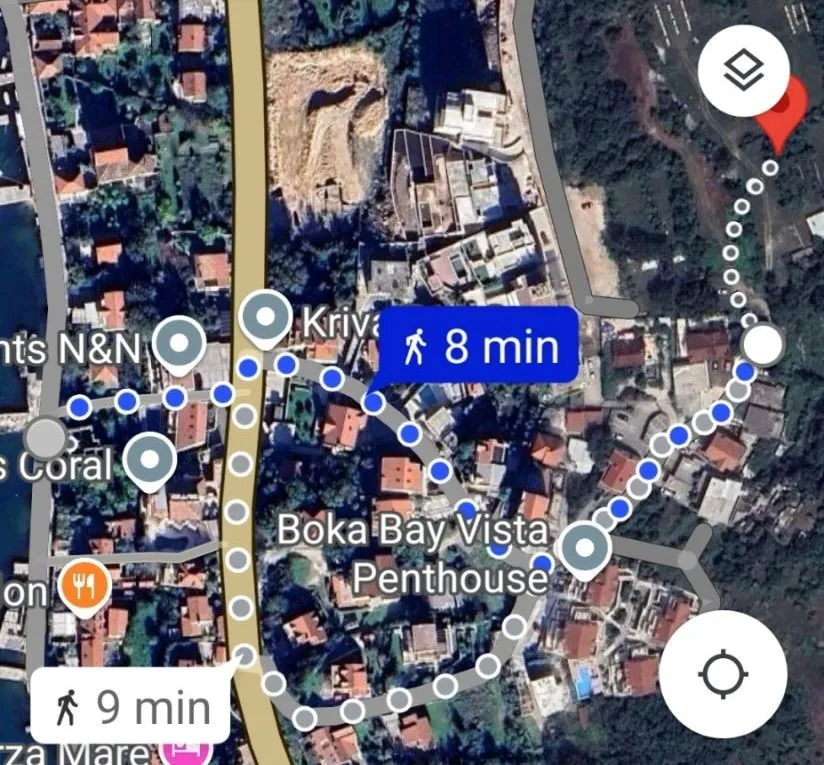 Prodaja, plac, 334m², Kotor, Crna Gora