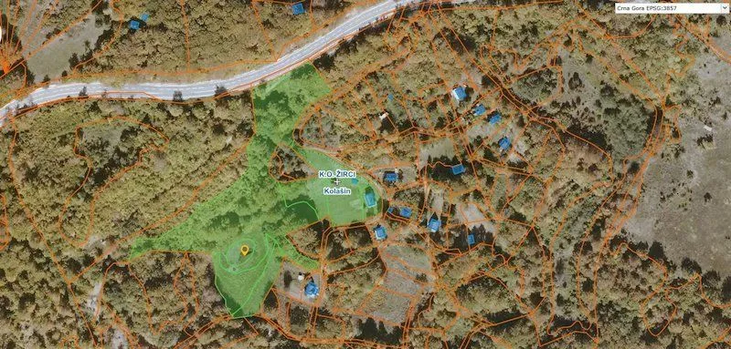 Sale, land lot, 17300m², Crkvine, Kolašin