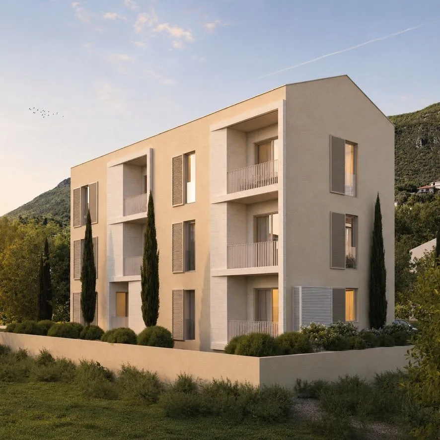 Sale, one bedroom apartment, 48m², Dumidran, Tivat
