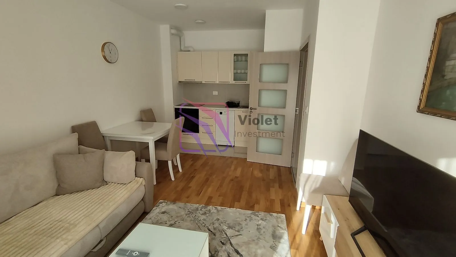 Rent, one bedroom apartment, 40m², Zabjelo, Podgorica