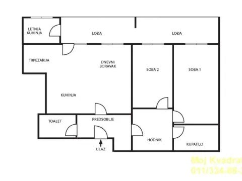 Prodaja, trosoban stan, 88m², Voždovac Sve Podlokacije, Beograd - image 20