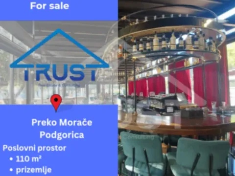 Prodaja, poslovni prostor, 110m2, Preko Morače, Podgorica Prodaja, poslovni prostor, 110m2, Preko Morače, Podgorica