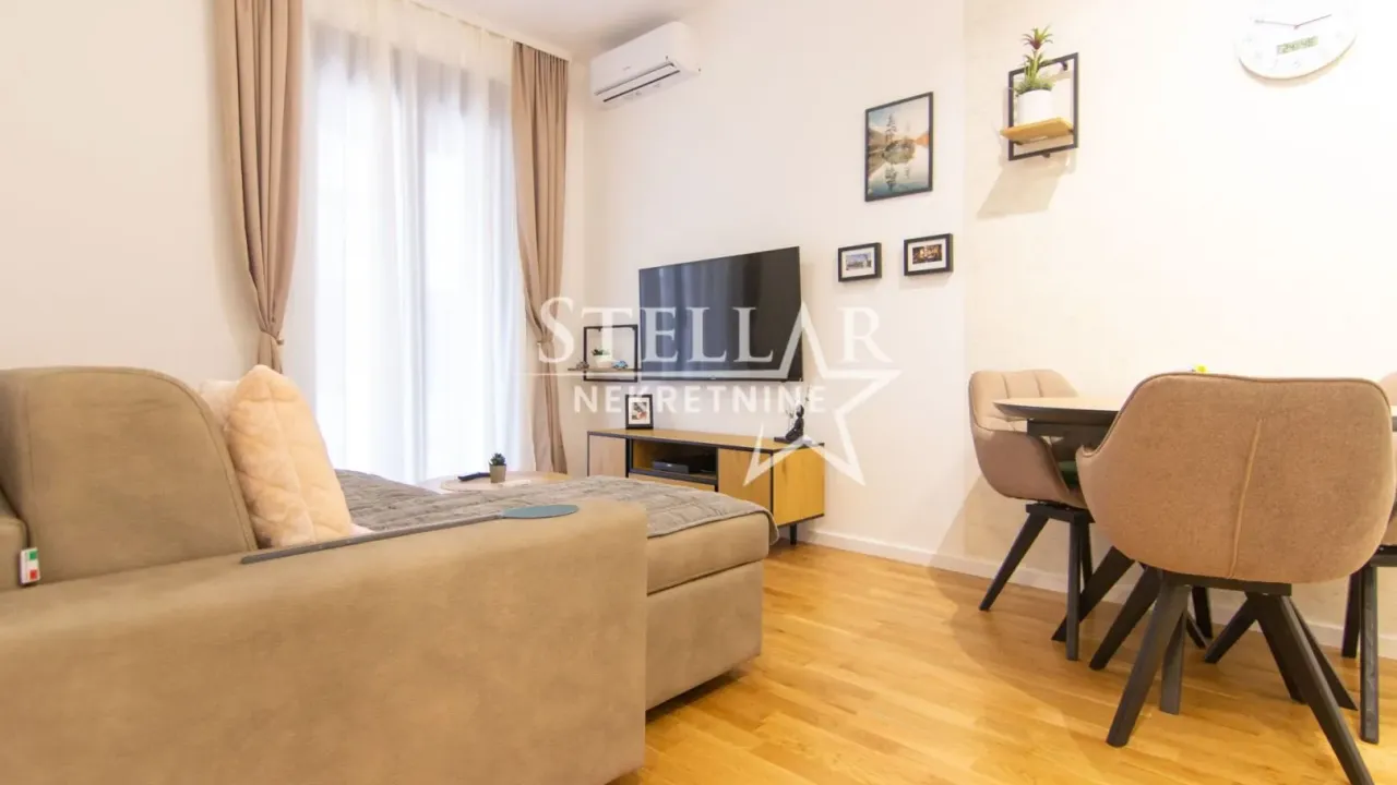 Rent, one bedroom apartment, 34m², Tološi, Podgorica