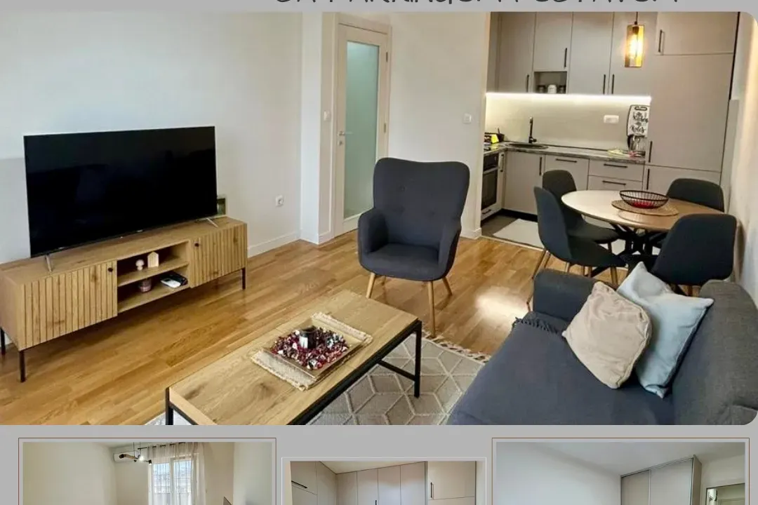 Izdavanje, dvosoban stan, 40m², Pobrežje, Podgorica