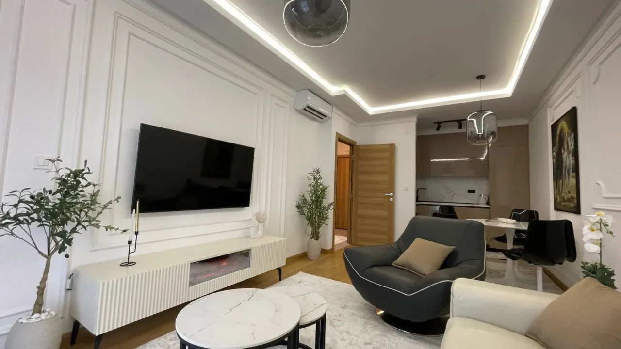 Rent, one bedroom apartment, 47m², City Kvart, Podgorica