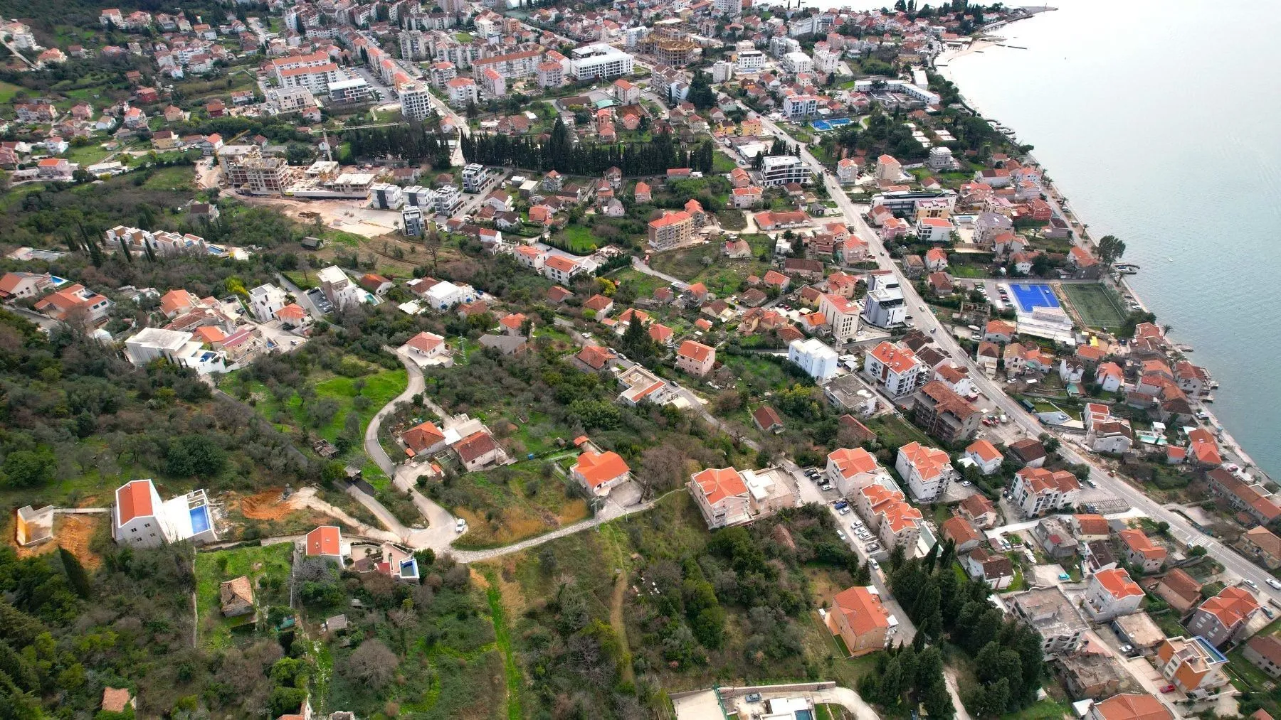 Prodaja, plac, 255m², Donja Lastva, Tivat