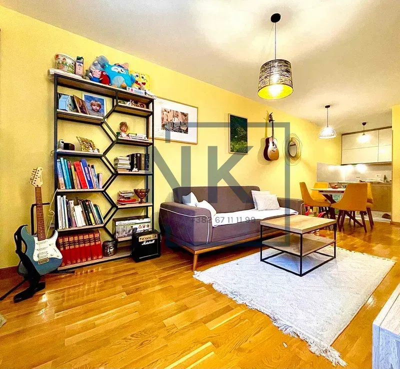 Rent, one bedroom apartment, 46m², City Kej, Podgorica