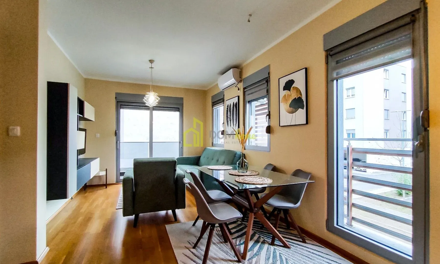 Izdavanje, dvosoban stan, 63m², Dalmatinska ulica, Podgorica