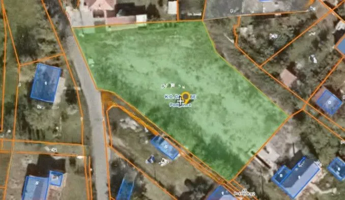 Sale, land lot, 2304m², Dahna, Podgorica