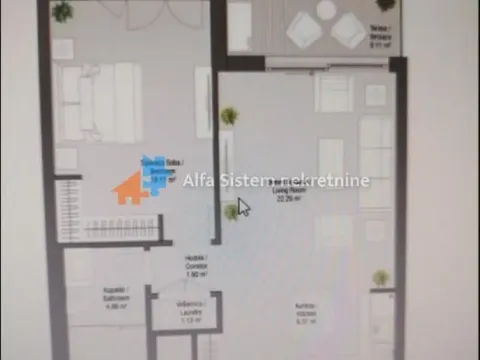 Sale, two bedroom apartment, 65m², Savski Venac, Beograd - image 11