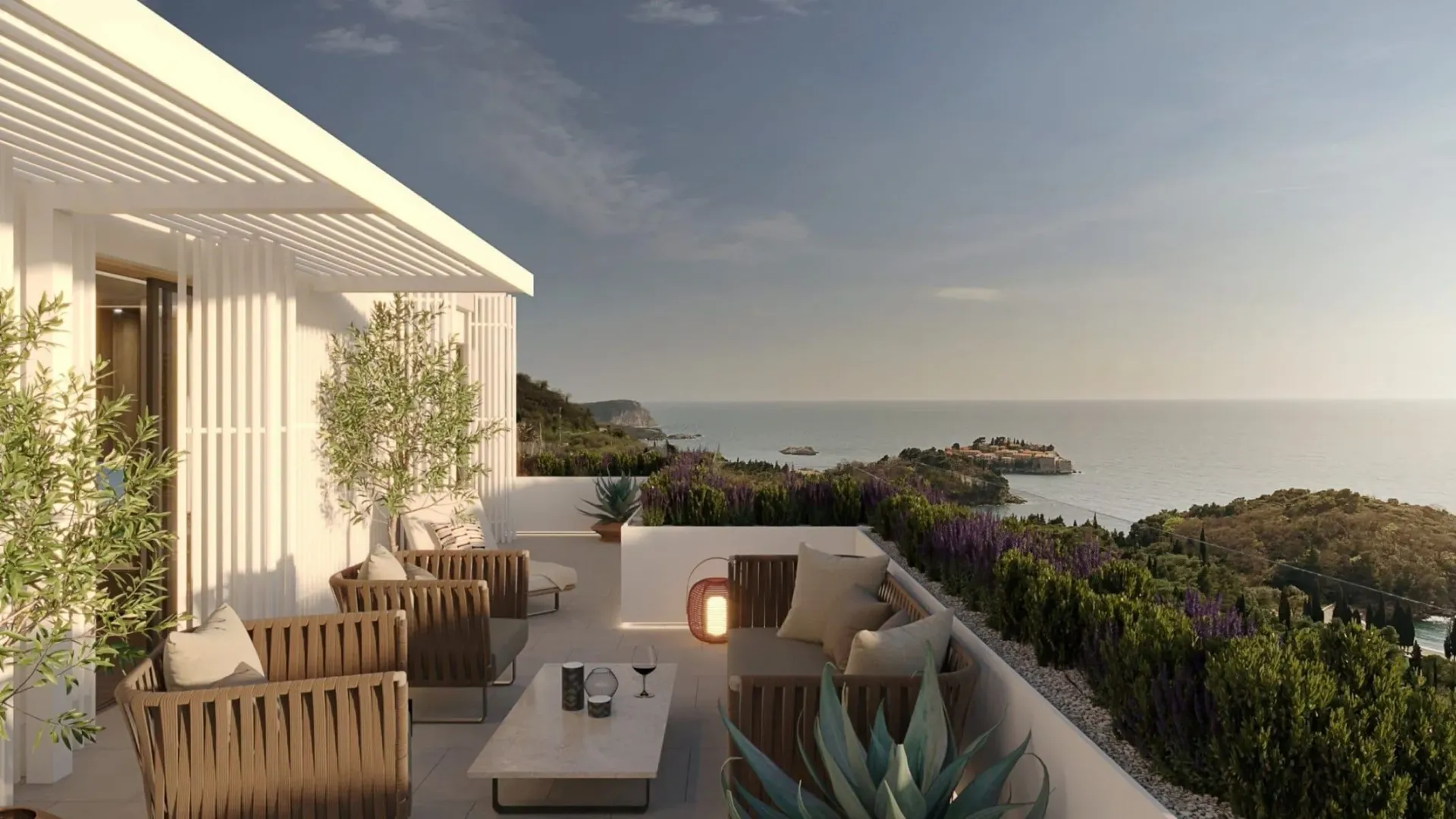 Sale, three bedroom apartment, 157m², Sveti Stefan, Budva