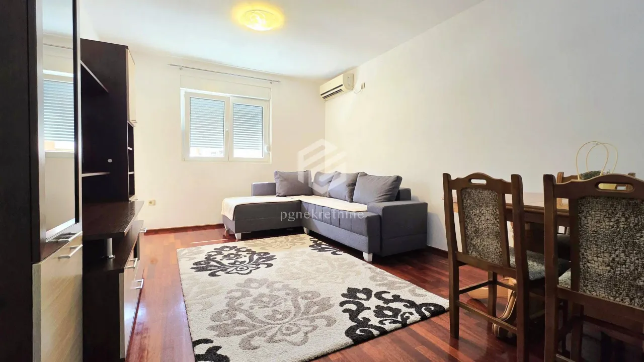 Rent, one bedroom apartment, 46m², Stari Aerodrom, Podgorica