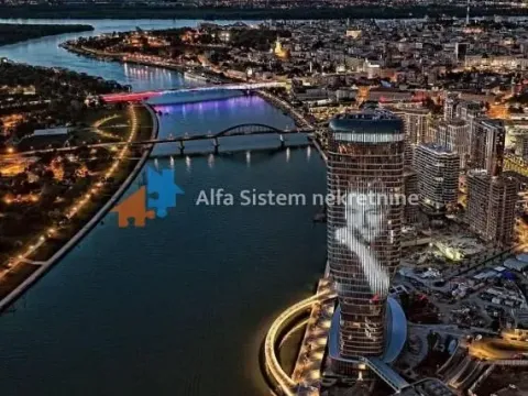 Rent, three bedroom apartment, 90m², Savski Venac, Beograd - image 38