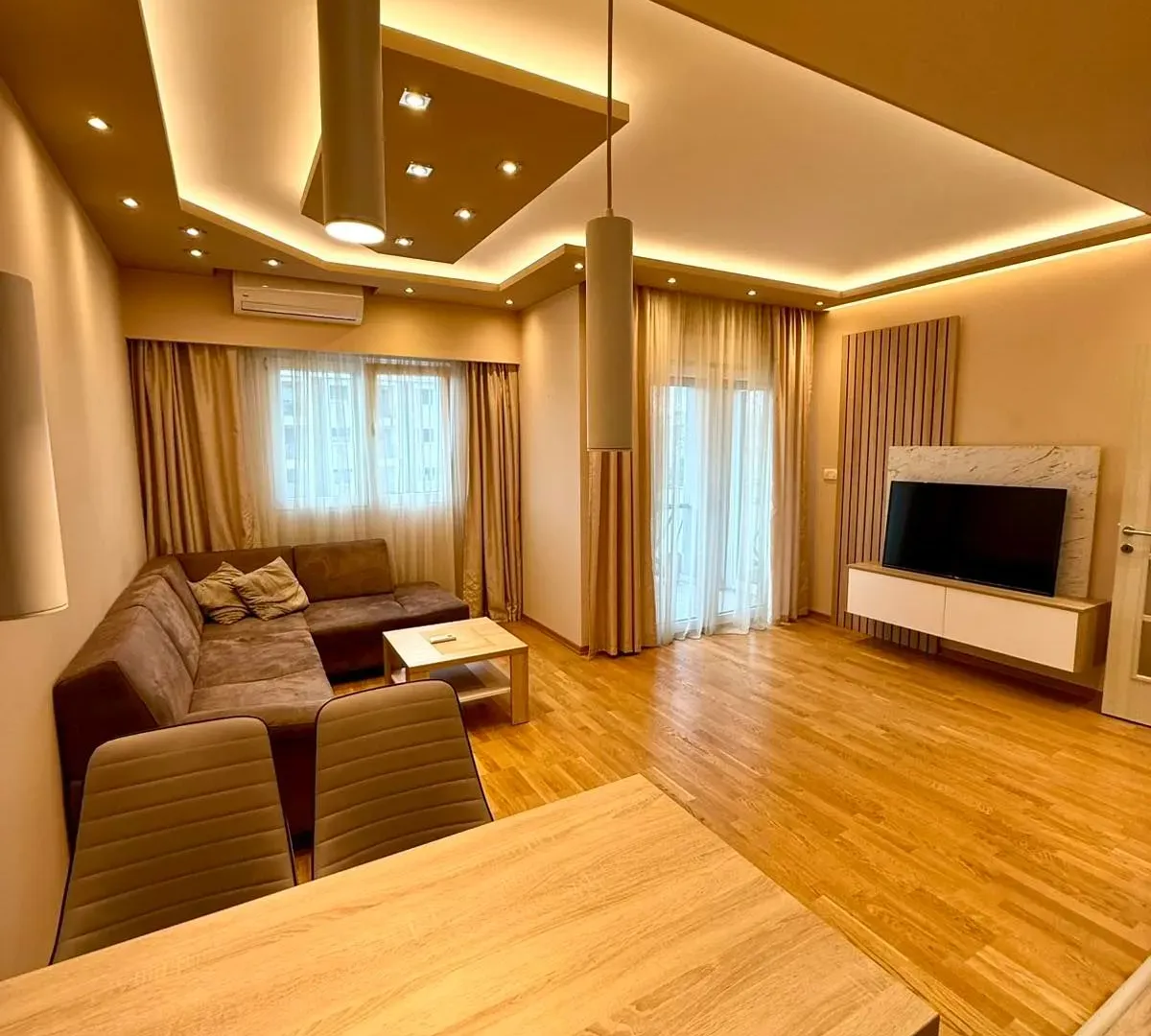 Rent, one bedroom apartment, 50m², Pobrežje, Podgorica