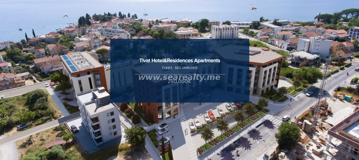 Prodaja, jednosoban stan, 64m², Tivat, Crna Gora