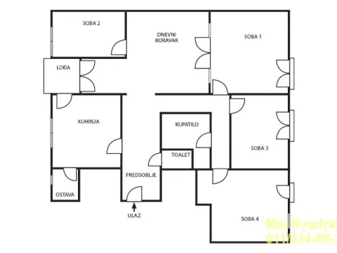 Sale, four bedroom apartment, 105m², Tašmajdan, Palilula Sve Podlokacije - image 17