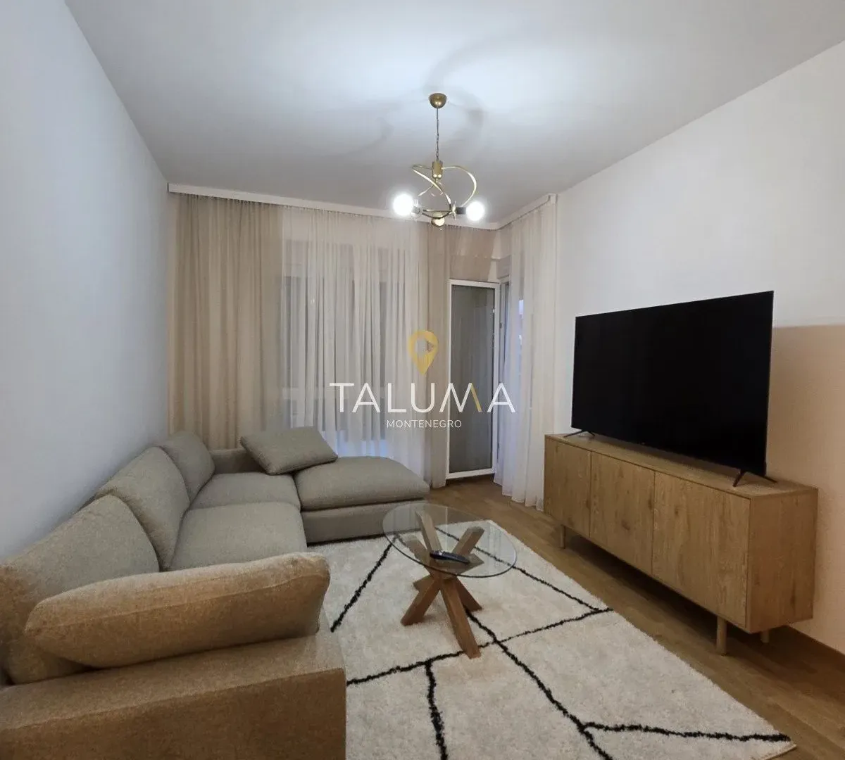Rent, one bedroom apartment, 47m², Zabjelo, Podgorica