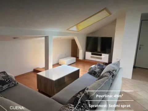 Prodaja, dvosoban stan, 49m², Stari Aerodrom, Podgorica