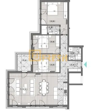 Prodaja, trosoban stan, 101m², Gorica C, Podgorica
