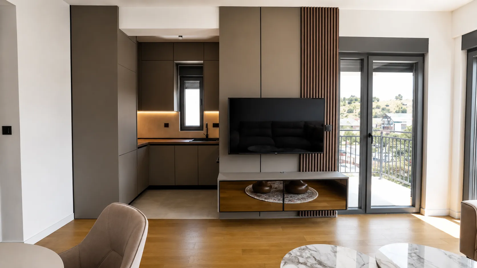 Rent, one bedroom apartment, 47m², Nova Dalmatinska, Podgorica