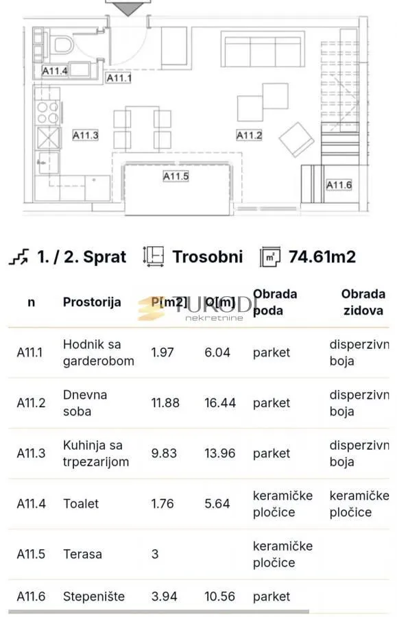 Prodaja, trosoban stan, 75m², Centar, Stara Pazova