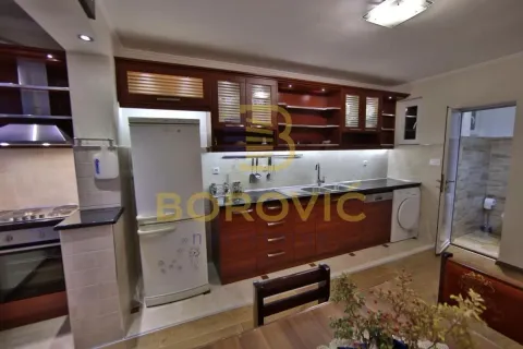 Opremljena kuhinja sa drvenim elementima i aparatima. - image 7