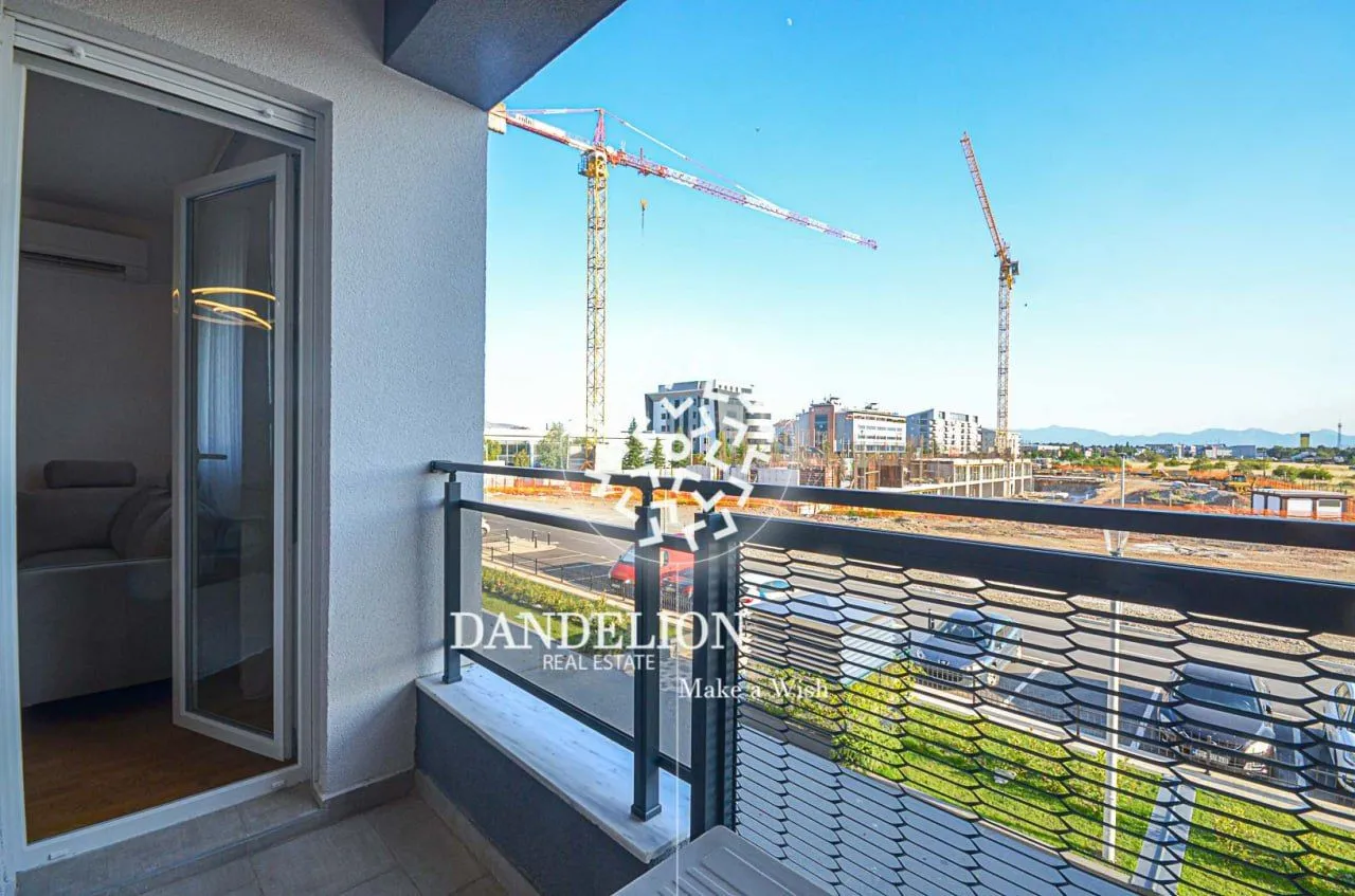 Rent, one bedroom apartment, 59m², Central Point, Podgorica