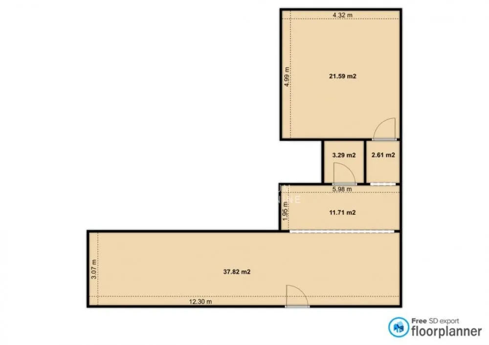Rent, office space, 76m², Novi Beograd Sve Podlokacije, Beograd