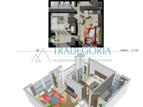 Prodaja, jednosoban stan, 37m², Bar, Crna Gora - image 5