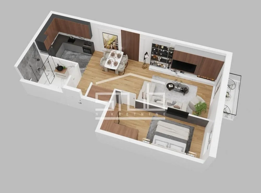 Sale, two bedroom apartment, 61m², Mirijevo 1, Mirijevo Sve Podlokacije