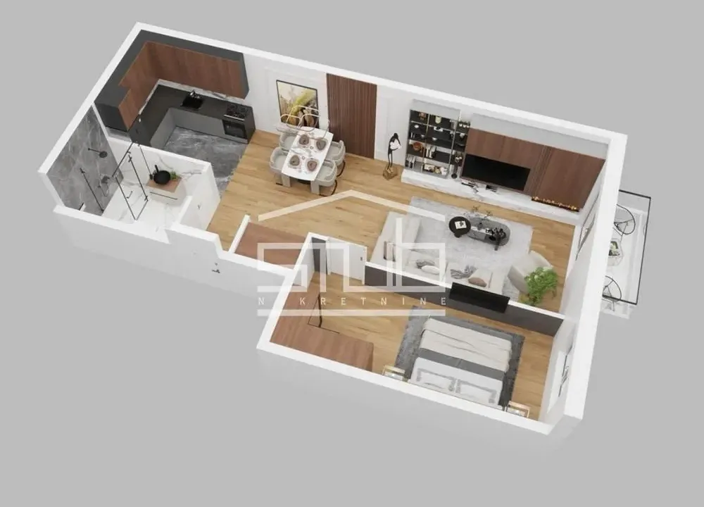 Prodaja, dvosoban stan, 61m², Mirijevo 1, Mirijevo Sve Podlokacije