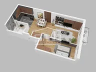 Prodaja, dvosoban stan, 61m², Mirijevo 1, Mirijevo Sve Podlokacije - image 1