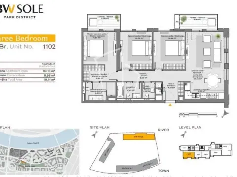 Prodaja, četvorosoban stan, 111m², Beograd Na Vodi, Beograd - image 4