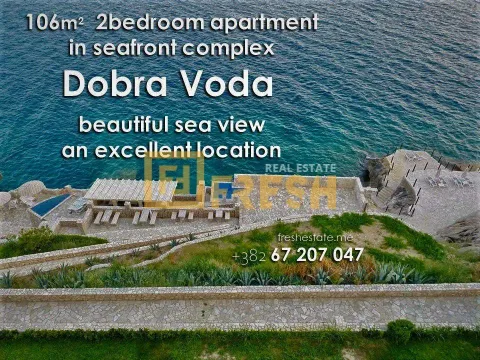 Prodaja, dvosoban stan, 106m², Dobre Vode, Bar