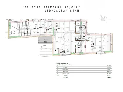 Prodaja, četvorosoban stan, 50m², Centar, Nikšić - image 5
