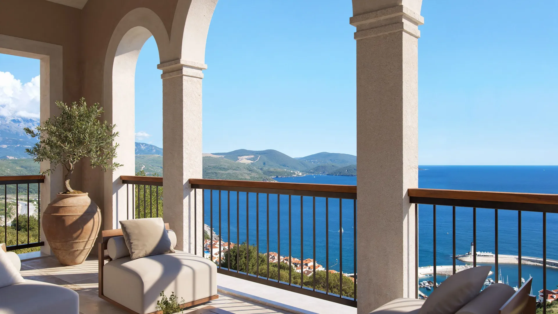 Prodaja, jednosoban stan, 67m², Luštica Bay, Tivat