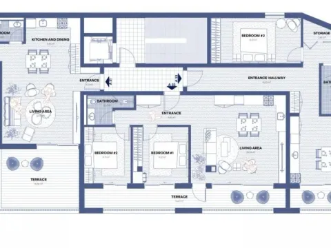Sale, one bedroom apartment, 77m², Pržno, Budva - image 21