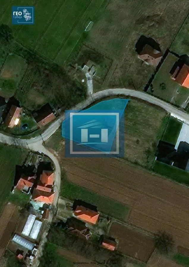 Prodaja, plac, 1000m², Vinorača, Jagodina