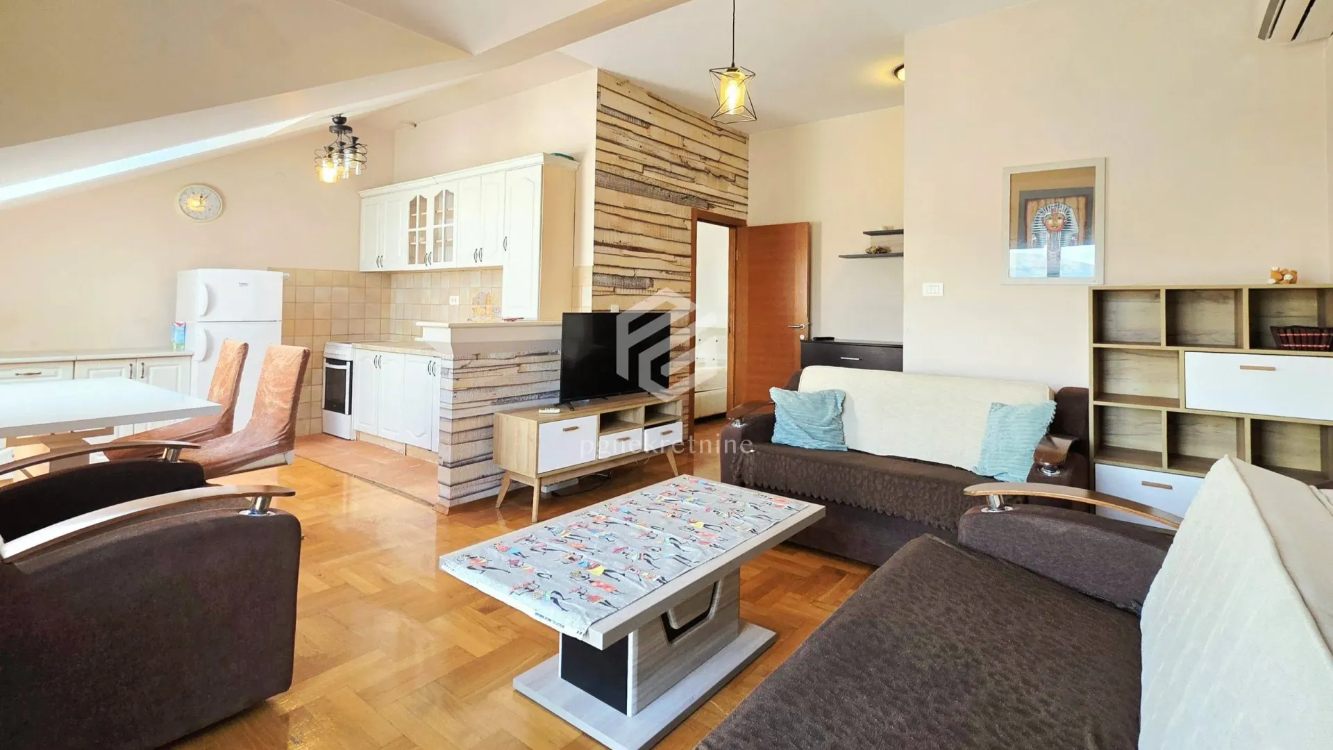 Rent, one bedroom apartment, 56m², Stari Aerodrom, Podgorica