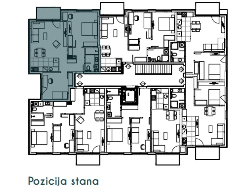 Prodaja, trosoban stan, 72m², Altina, Beograd