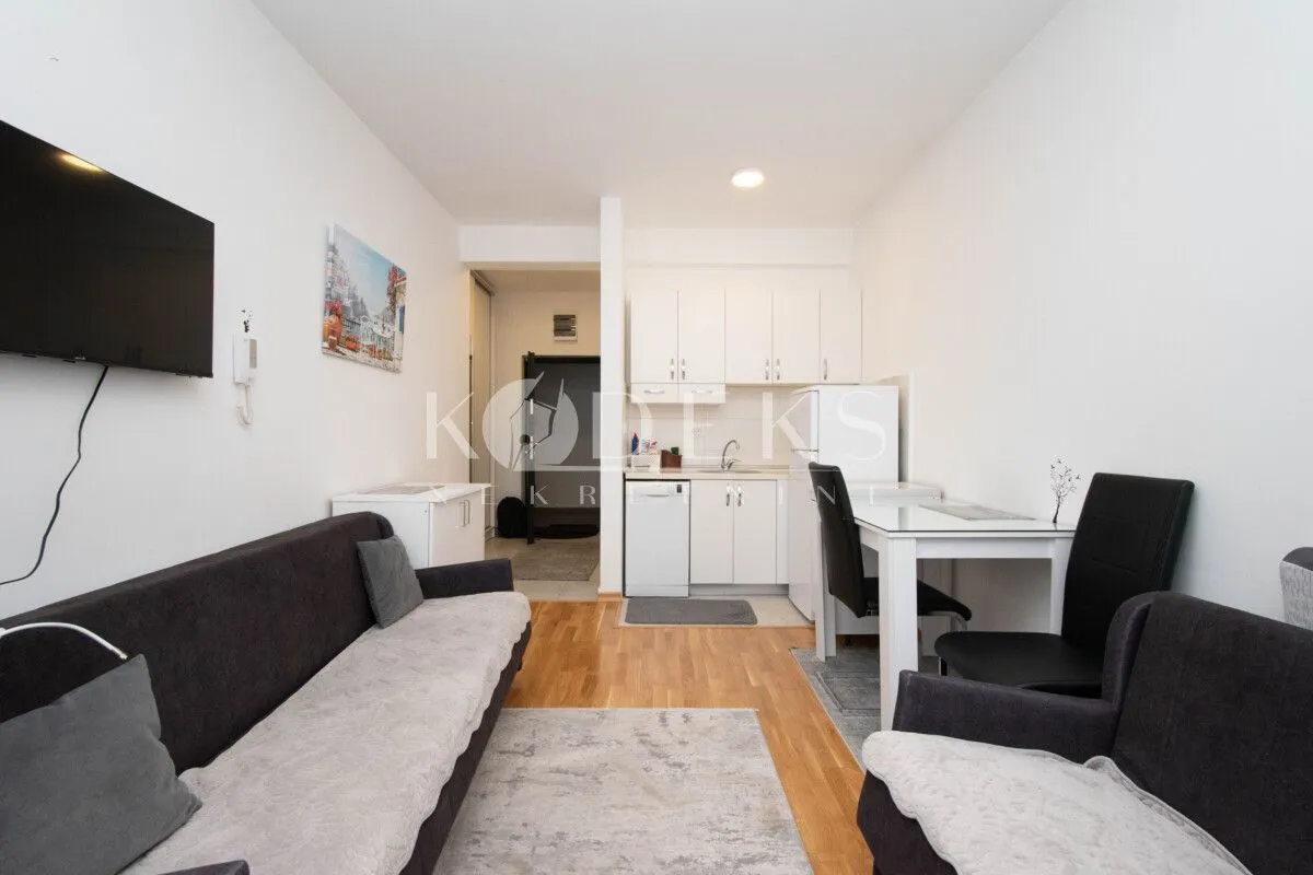 Rent, studio apartment, 26m², Tuški Put, Podgorica