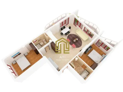 Prodaja, dvosoban stan, 120m², Bečići, Budva - image 2
