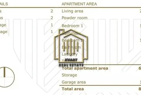 Prodaja, dvosoban stan, 63m², Stari Aerodrom, Podgorica - image 20