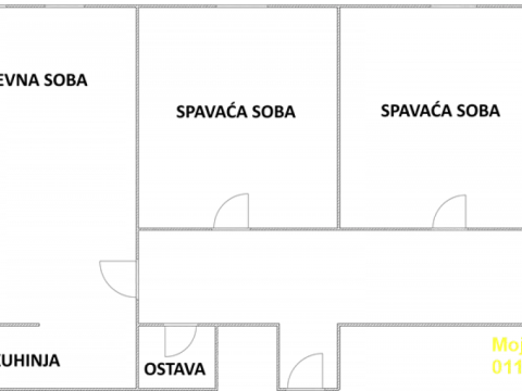 Prodaja, dvosoban stan, 57m², Višnjička Banja, Palilula Sve Podlokacije - image 7