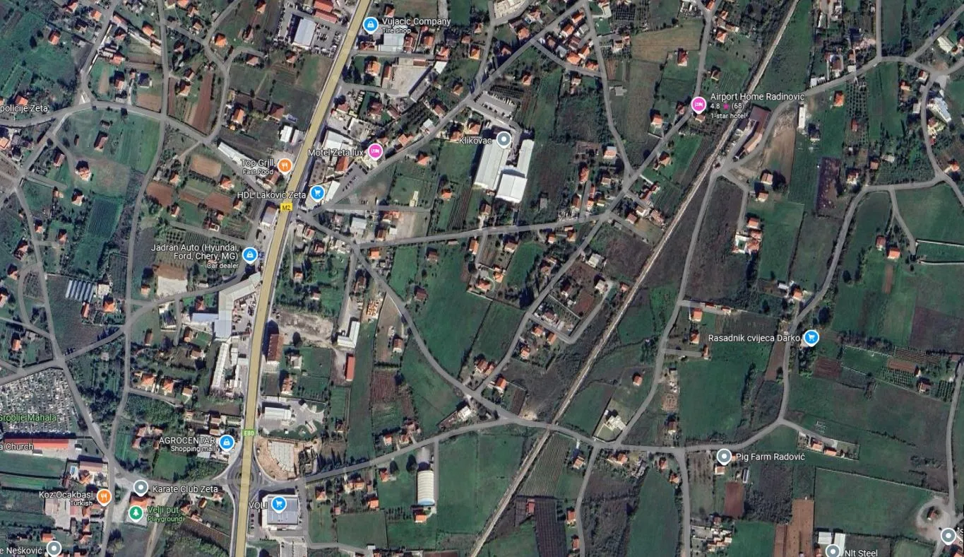 Sale, land lot, 1471m², Zeta, Podgorica