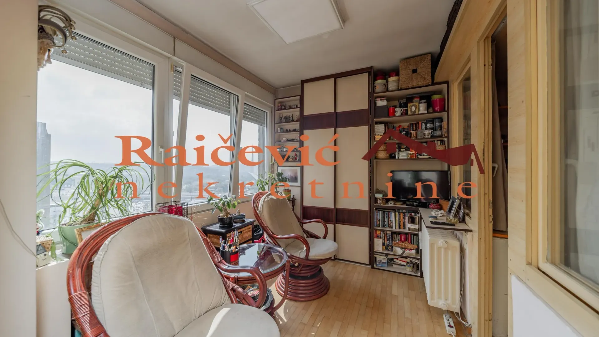 Prodaja, dvosoban stan, 70m², Novi Beograd Blok 23, Novi Beograd Sve Podlokacije