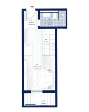Prodaja, garsonjera, 30m², Lastva Grbaljska, Kotor - image 19