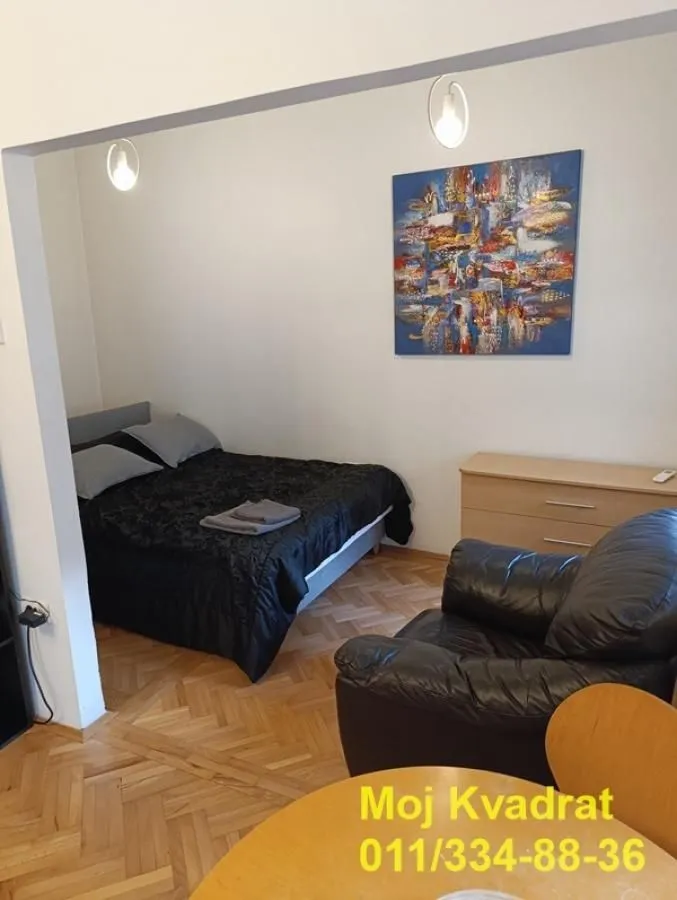 Rent, one bedroom apartment, 35m², Stari Grad, Beograd