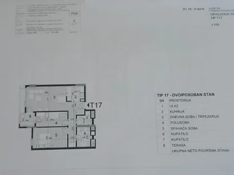 Prodaja, dvosoban stan, 68m², Bezanijska Kosa 1, Bežanijska Kosa Sve Podlokacije - image 3